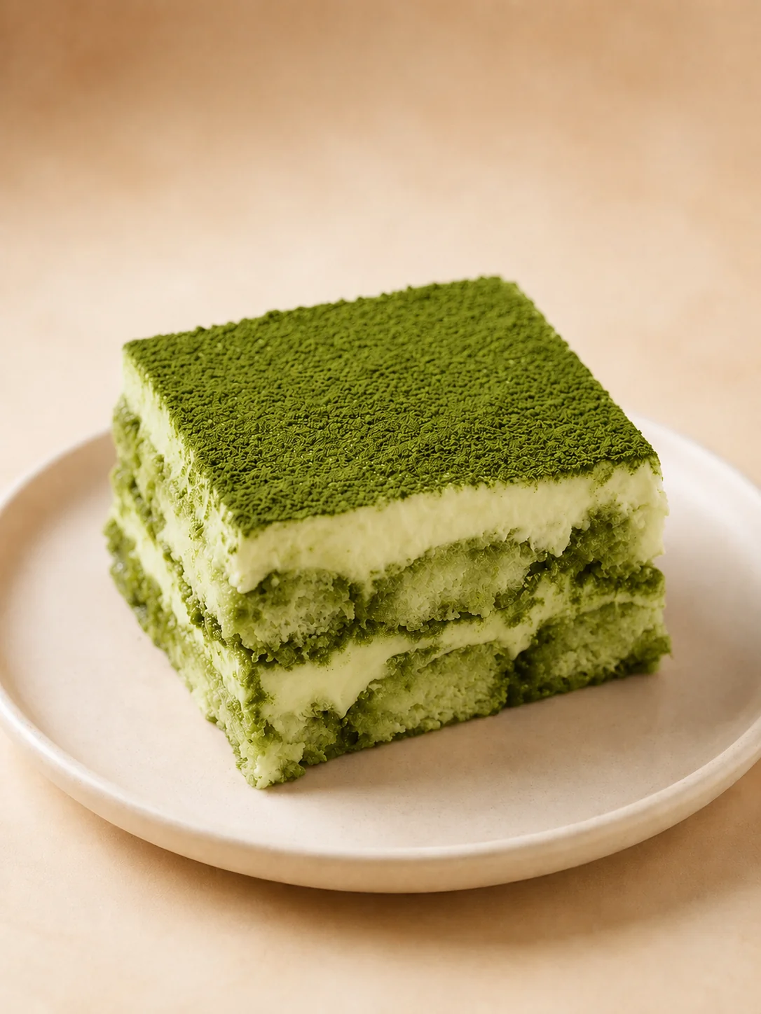 Tiramisu - Matcha Slice